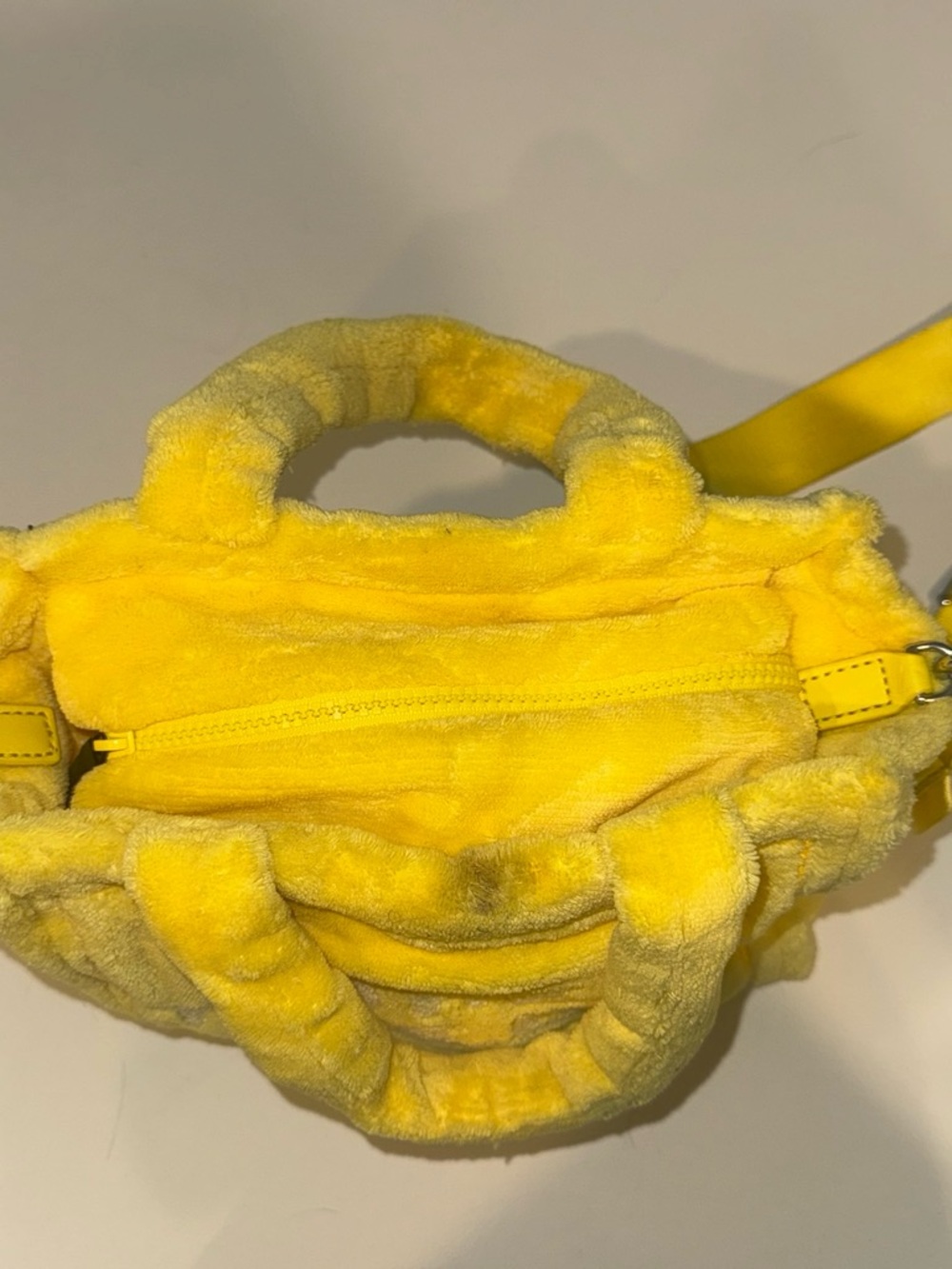 Marc Jacobs Plush Mini Tote in Yolk - Picture 4 of 6